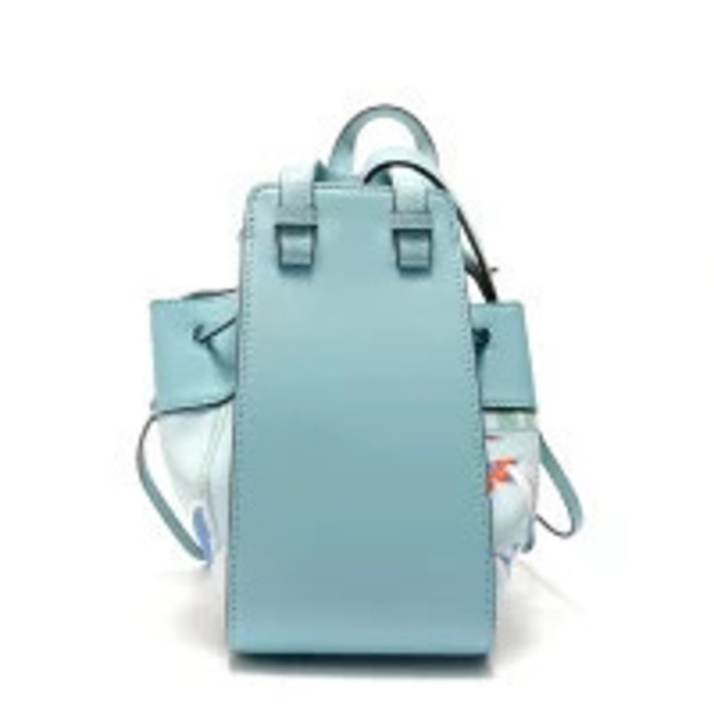 Loewe Hammock Paulas Ibiza Collection Shoulder Bag Blue
